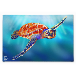 Sea Turtle Canvas Print "Sea Turtle"