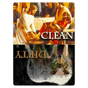 Jesus Clean Dirty Dishwasher Magnet