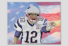 Load image into Gallery viewer, Tom Brady Canvas Print