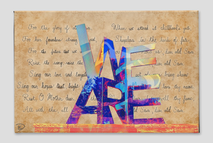 We Are Statue Canvas Print