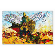 Load image into Gallery viewer, Archangel Canvas Print &quot;Saint Michael&quot;
