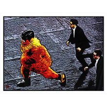 Load image into Gallery viewer, Streaking Gritty Throw Blanket