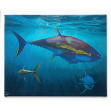 Load image into Gallery viewer, Yellowfin Tuna Canvas Print &quot;Yellowfin&quot;