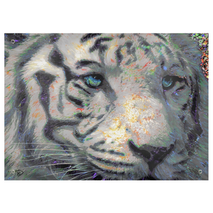 White Tiger Tapestry "Truth Seeker"