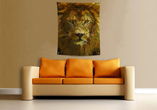 Load image into Gallery viewer, Lion Wall Tapestry &quot;Lion No Doubt&quot;