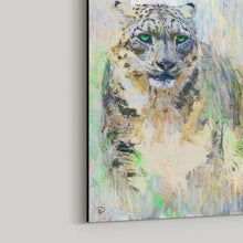 Load image into Gallery viewer, Snow Leopard Canvas Print &quot;Tip Of The Spear&quot;