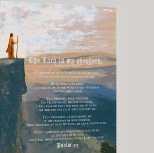 23rd Psalm Canvas Print