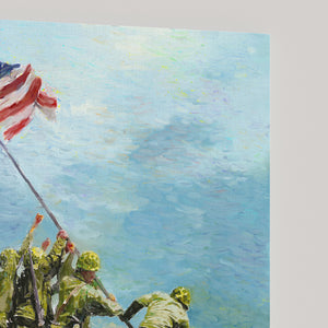Iwo Jima Canvas Print - ALL Proceeds Donated to Veterans Non Profit