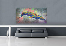 Load image into Gallery viewer, Blue Whale Canvas Print