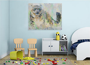 Snow Leopard Canvas Print "Tip Of The Spear"