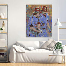 Load image into Gallery viewer, Phillies Canvas Print &quot;Charlie Hustle and Iron Mike&quot;