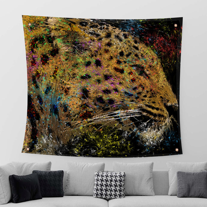 Leopard Tapestry 