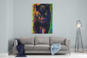 Black Panther Canvas Print "Bagheera"
