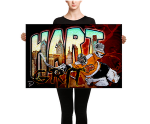 Carter Hart Canvas Print "Grit + Hart"