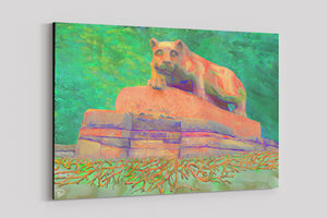 Nittany Lion Statue Canvas Print "Roots"