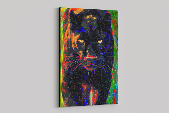 Black Panther Canvas Print 