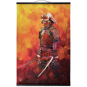 Samurai Hanging Canvas Print "Art of Destiny"