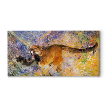 Load image into Gallery viewer, Mountain Lion Canvas Print &quot;Timing&quot;
