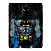 Load image into Gallery viewer, Batman Animated Sherpa Blanket &quot;I Am The Night&quot;