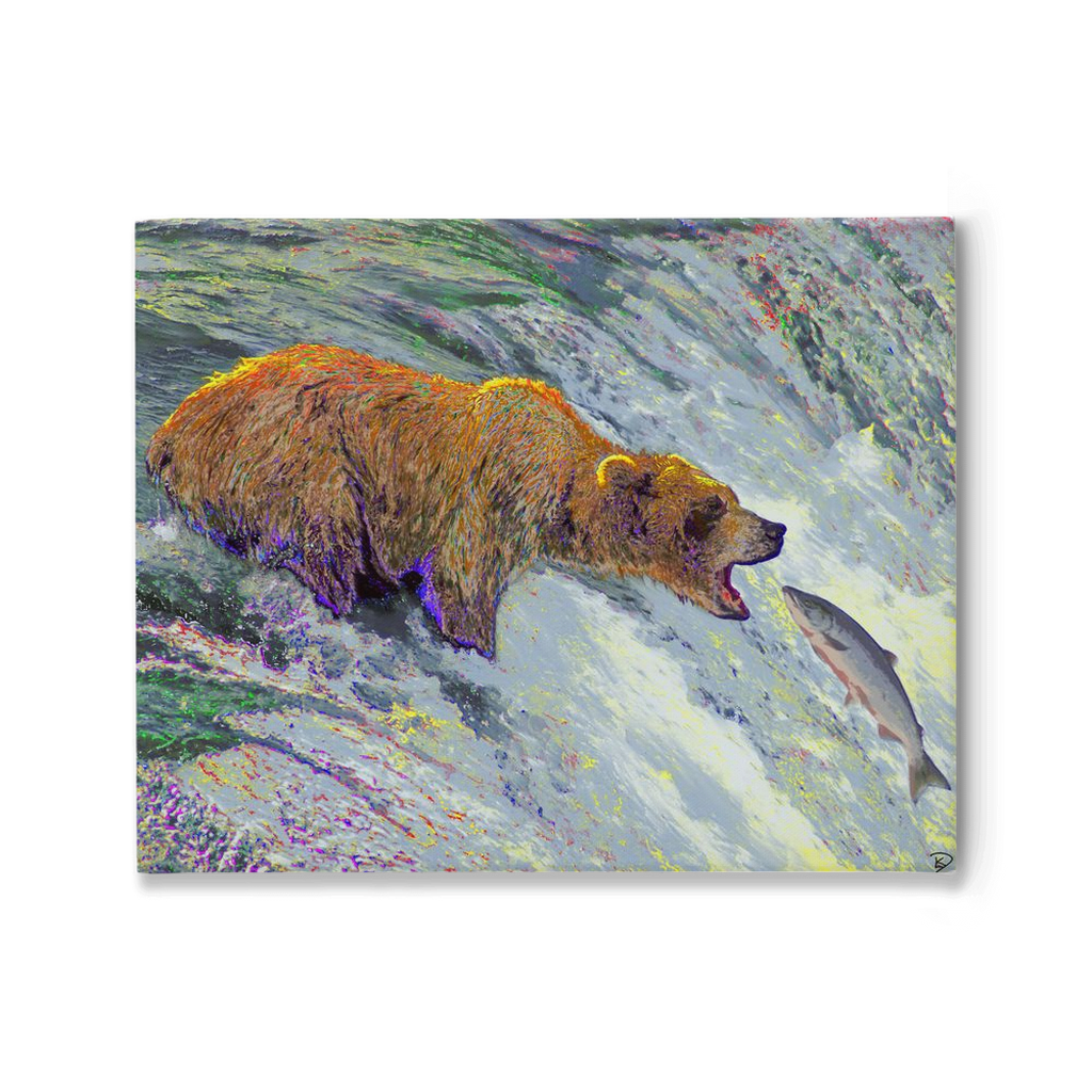 Grizzly Bear Canvas Print 