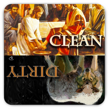 Load image into Gallery viewer, Jesus Clean Dirty Dishwasher Magnet