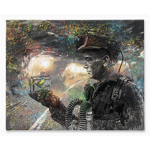 Canary In The Coal Mine Canvas Print