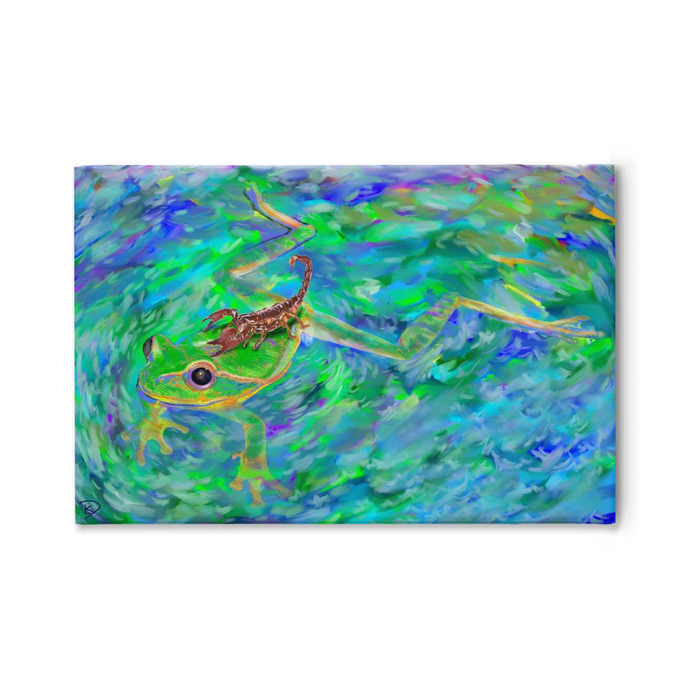 Frog Canvas Print 