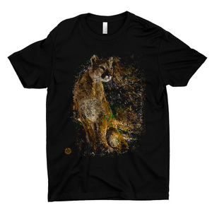 Mountain Lion Unisex T-Shirt "Patience"