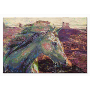 Horse Canvas Print "Run Free"