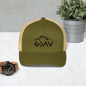 God is Greater Than The Highs and Lows Snapback Trucker Cap