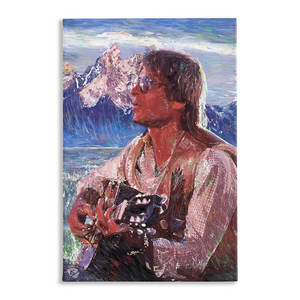 John Denver Canvas Print "Rocky Mountain High"