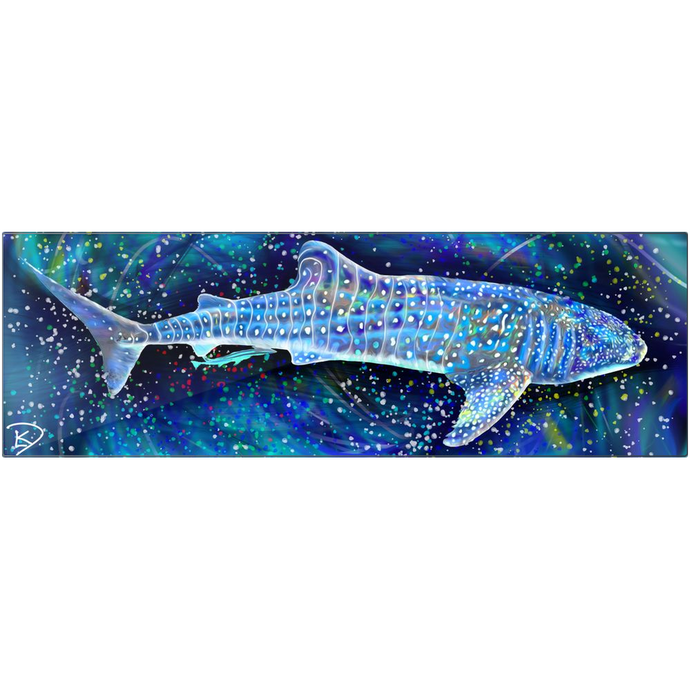 Whale Shark Aluminum Print 
