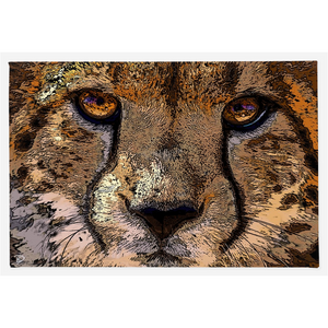 Cheetah Canvas Print "Critical"
