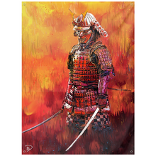 Load image into Gallery viewer, Samurai Hanging Wall Tapestry &quot;Art of Destiny&quot;