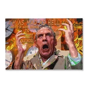 Mad As Hell Canvas Print