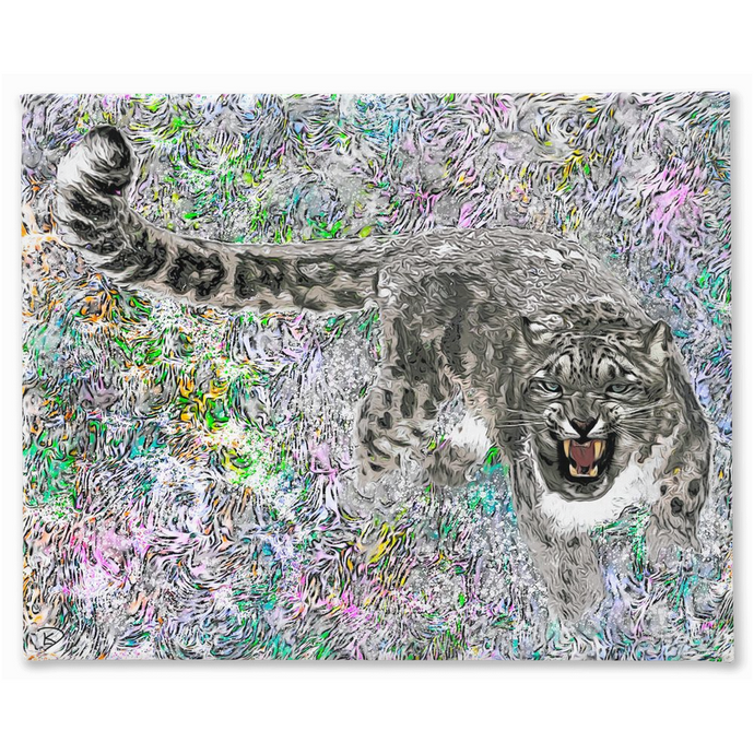 Snow Leopard Canvas Print 