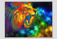 Load image into Gallery viewer, Lion Space Canvas Print &quot;Lion Space&quot;