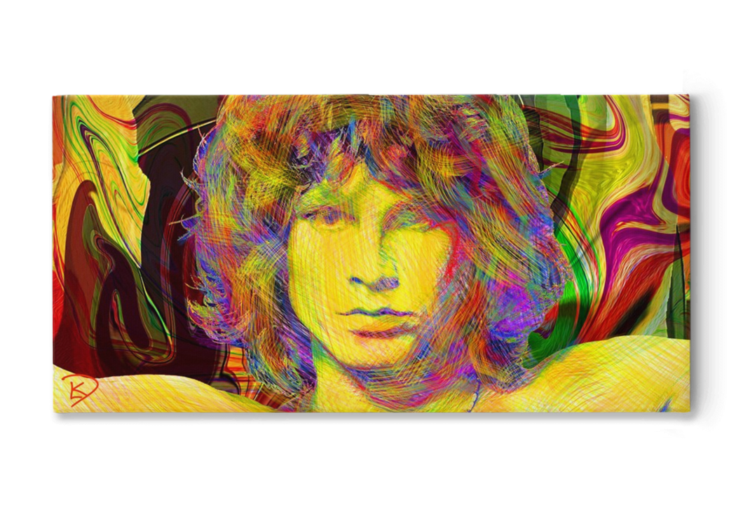 Jim Morrison Canvas Print 
