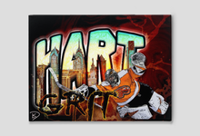 Load image into Gallery viewer, Carter Hart Canvas Print &quot;Grit + Hart&quot;