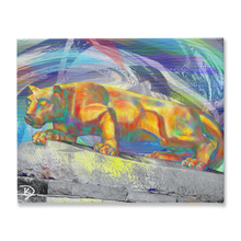 Load image into Gallery viewer, Lion Statue Canvas Print &quot;Nittany Lion Statue&quot;
