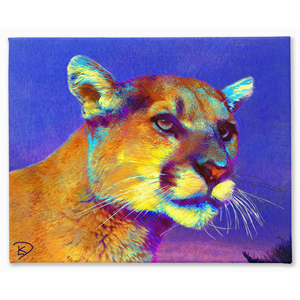 Mountain Lion Canvas Print "Nittany"