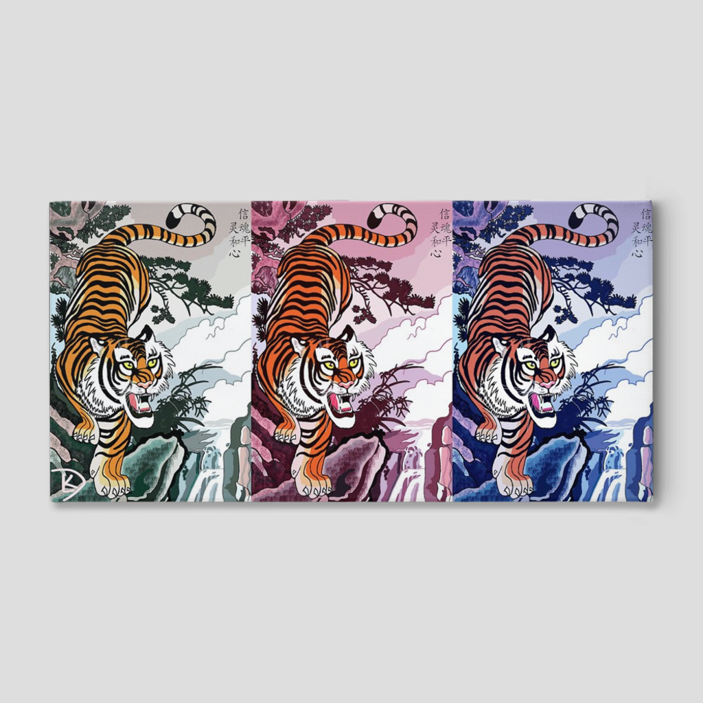 Tiger Canvas Print 