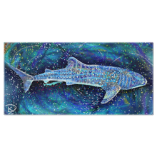 Load image into Gallery viewer, Whale Shark Beach Towel &quot;Whale Shark&quot;