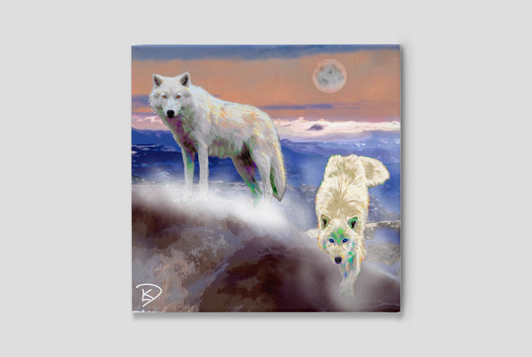 Wolf Canvas Print 
