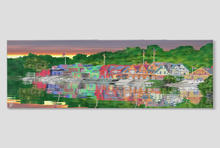 Load image into Gallery viewer, Boathouse Row Panoramic Canvas Print