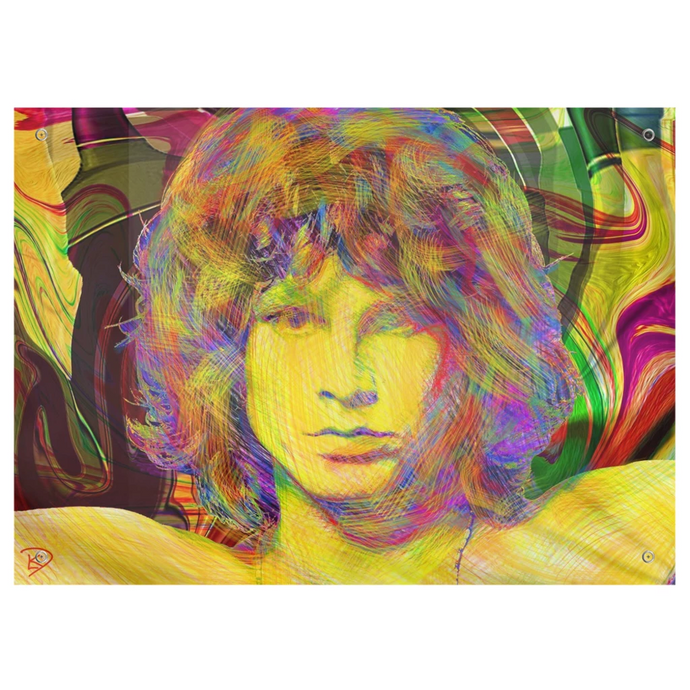 Jim Morrison Wall Tapestry 