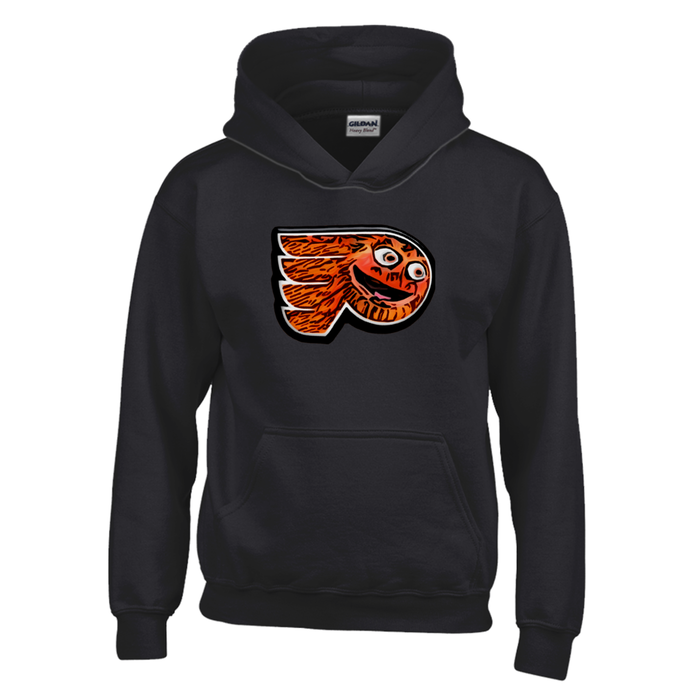 Gritty Face Youth Hoodie