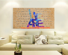 Load image into Gallery viewer, We Are Statue Canvas Print