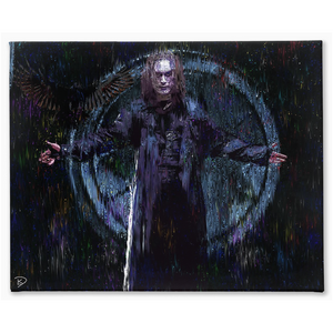 The Crow Movie Canvas Print "Nothing Is Trivial"