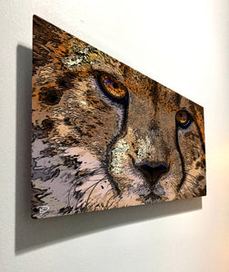 Cheetah Metal Print "Critical"